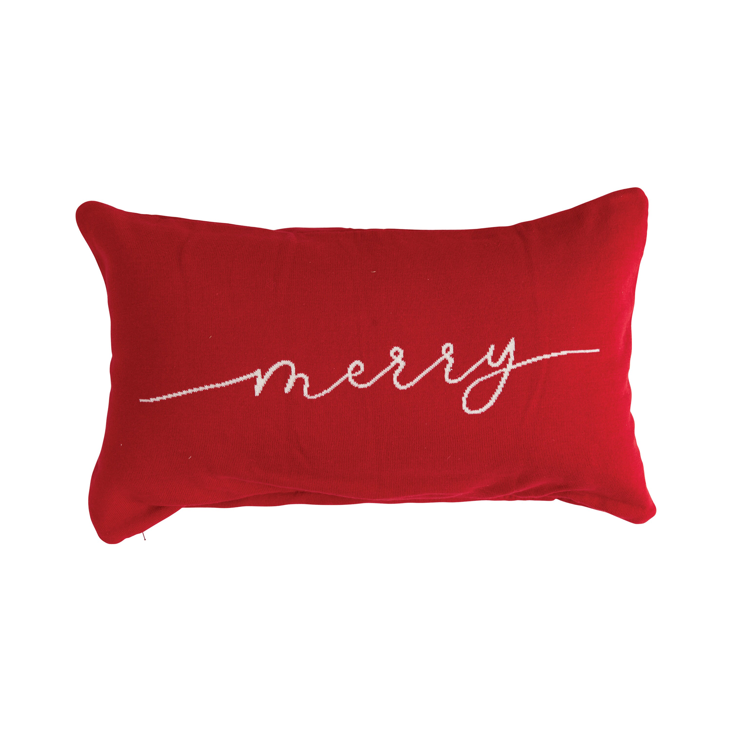 Red merry online pillow
