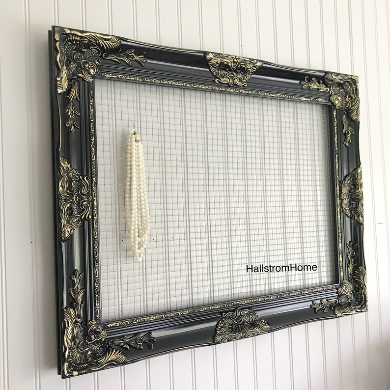 Jewelry Organizer Ornate Wedding Frame Photo Image 0