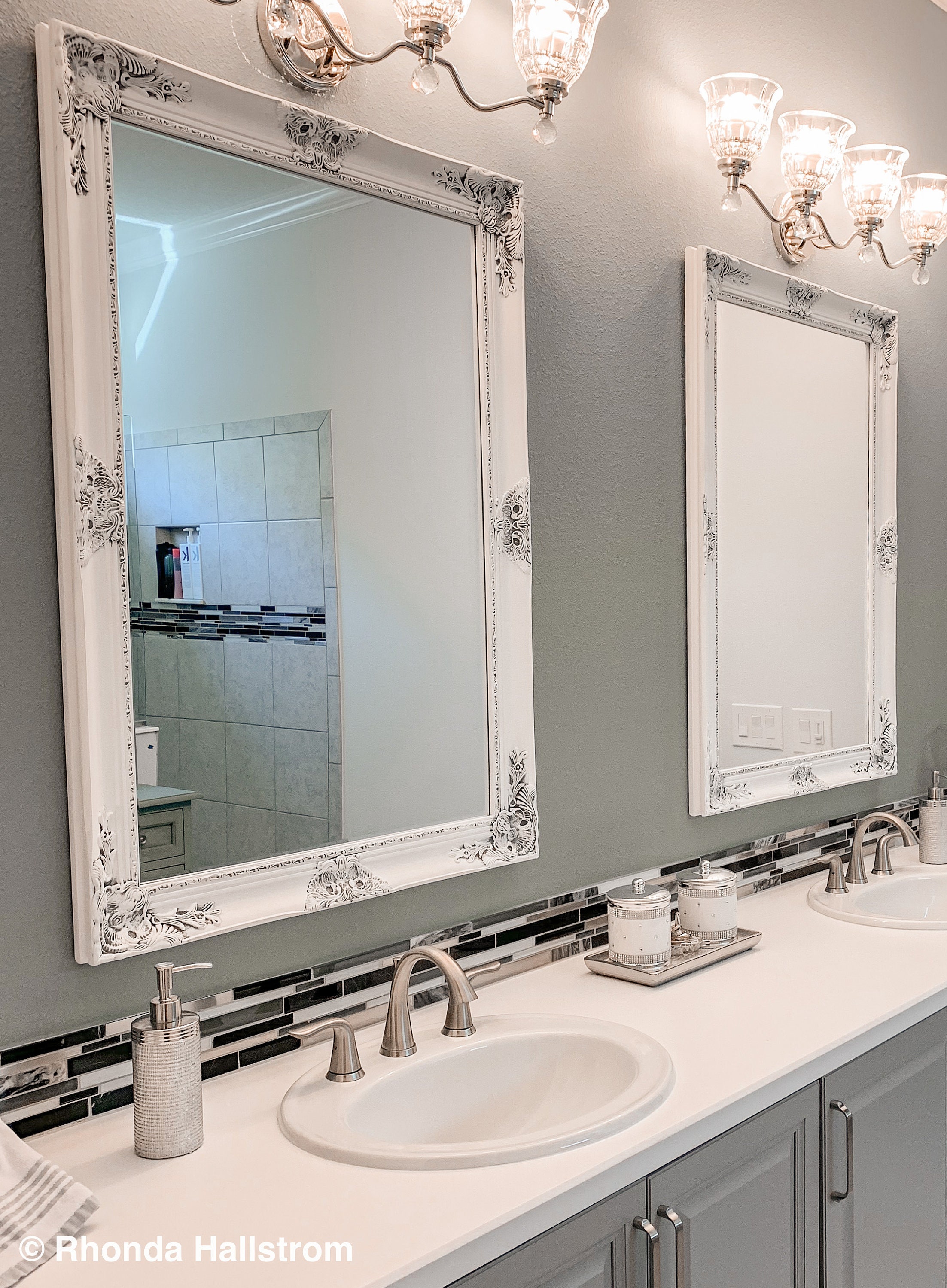 Espejo de baño extra grandeespejo pared decorvanity | Etsy