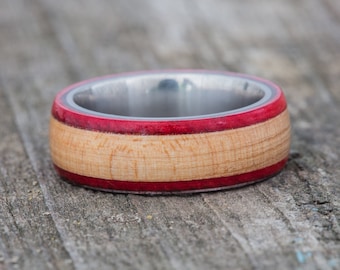 Chicago Bulls 1987-1994 Flooring Wood and Titanium Ring