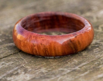 Aussie Mallee Burl Wood Ring