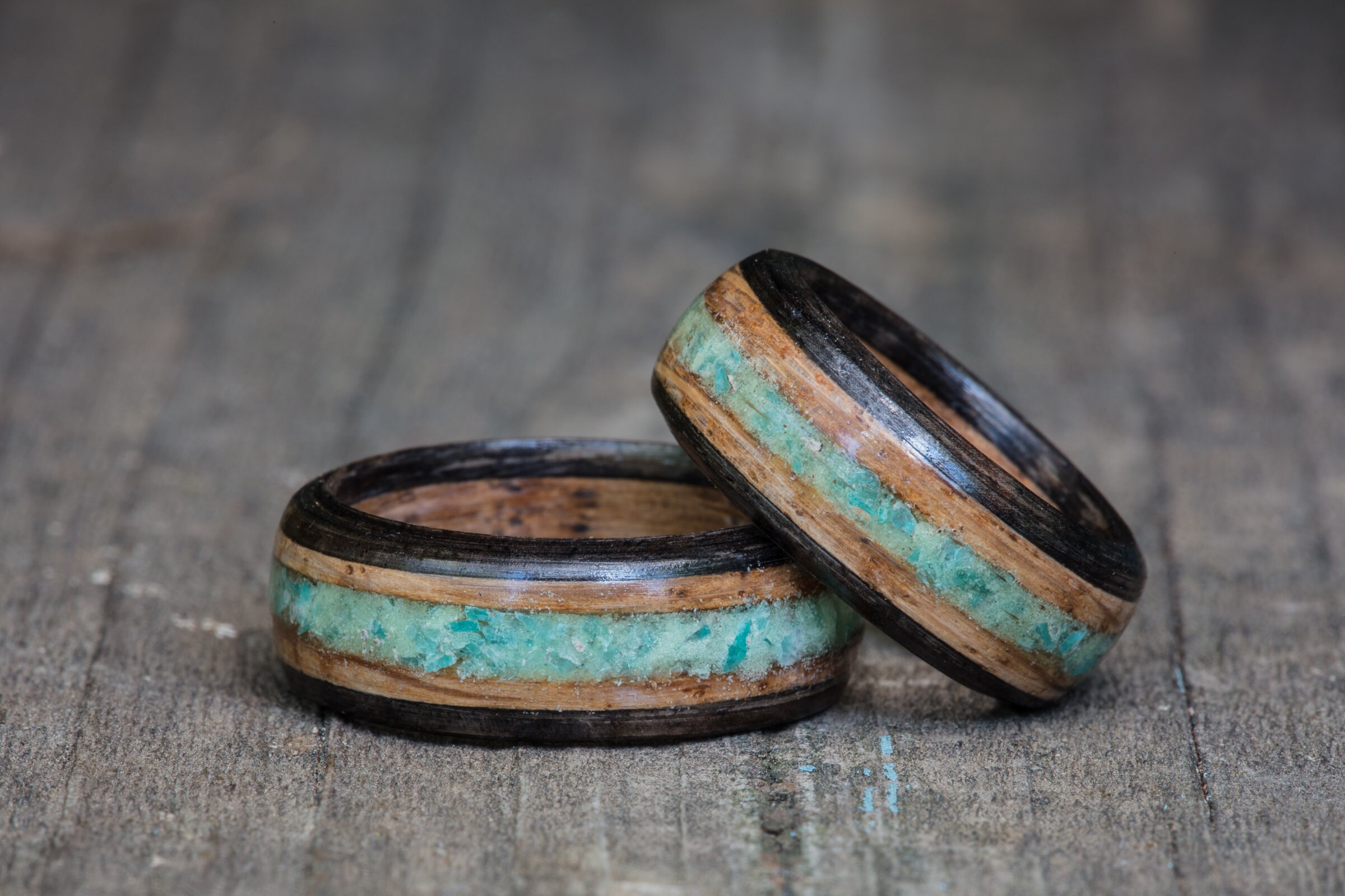 Glow powder ring shop