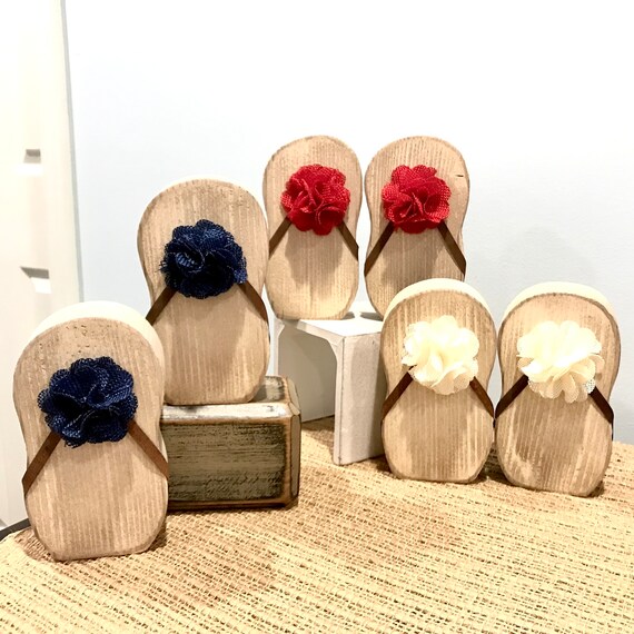 Flip Beach Summer Wooden Beach Flip Flops for