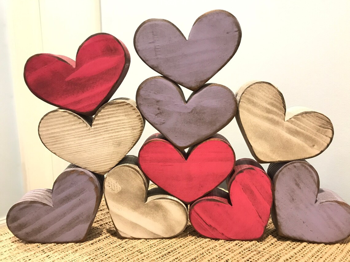 Valentines Day Decor. Etsy BESTSELLER. Distressed Farmhouse Etsy