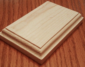 unfinished wood plaque etsy