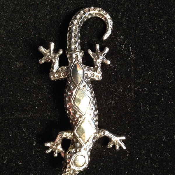 Salamander/Lizard Metal Pin circa late 1980's/early 1990's