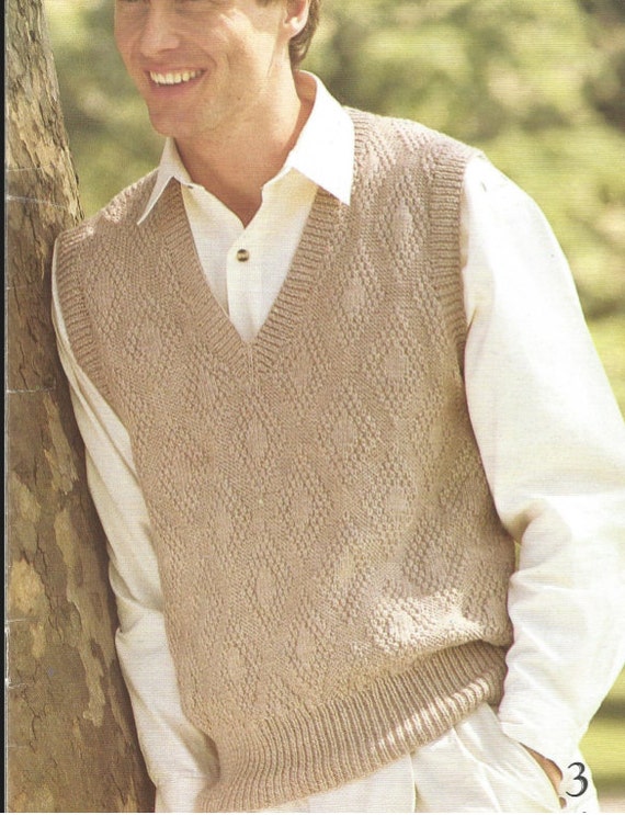 sweater vest outfit men