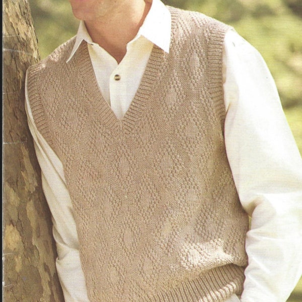 Mens Sweater Vest - Etsy