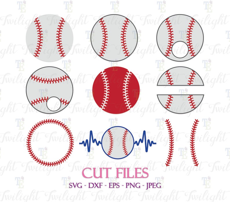 Download Baseball Cut Files Baseball SVG Files Baseball DXF File | Etsy