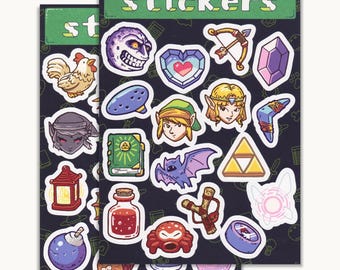Legendary Sticker Sheets 16 + 16 Vinyl Stickers