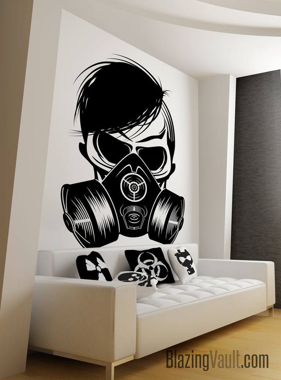 Décor Decals, Stickers & Vinyl Art Zombie Gaming Wall Art Sticker/Decal