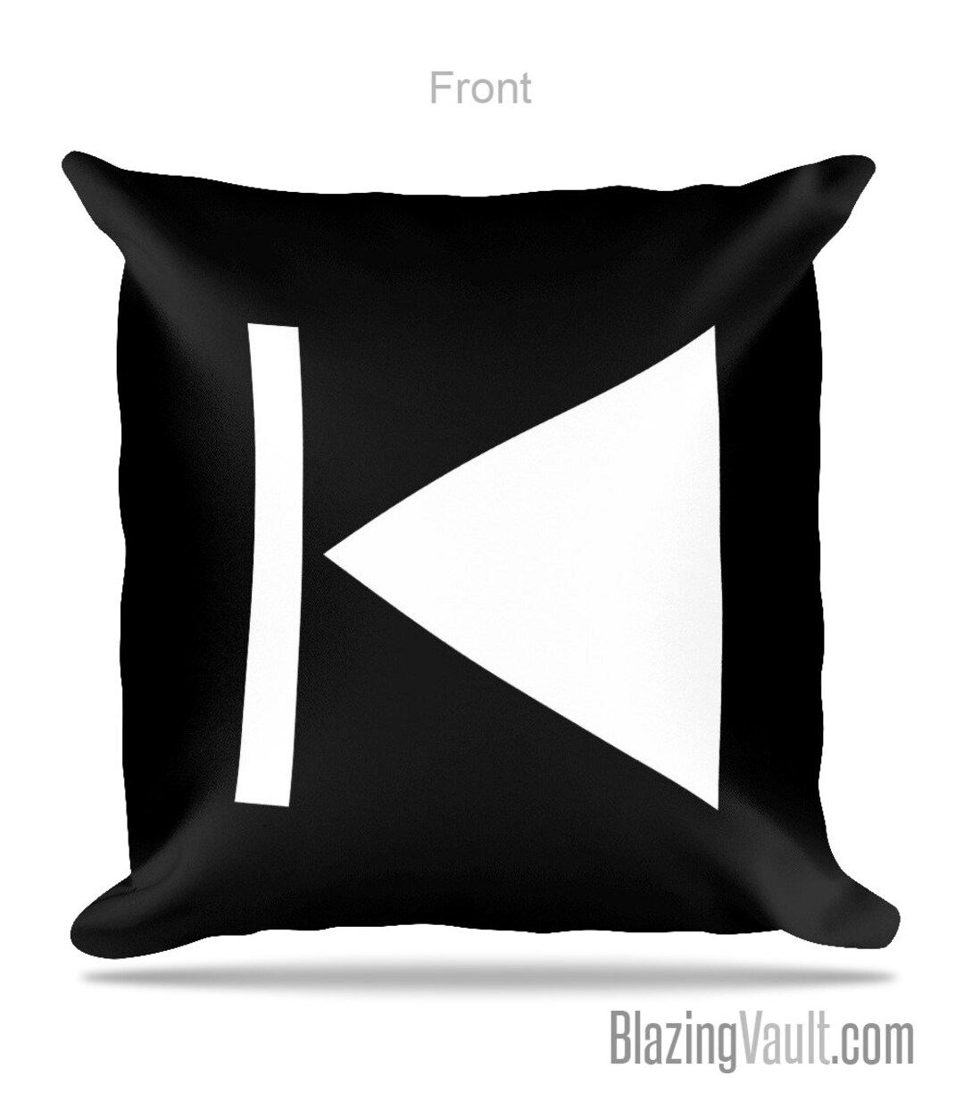 Rewind Button Music Throw Pillow Music Decor Recording Studio Music Lover Music Producer Music