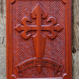 Camino Cross with Banner #769