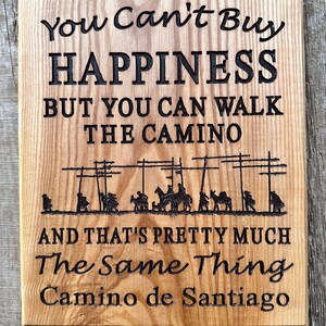 "Camino ""Glück kann man nicht kaufen"" #840."