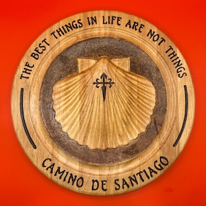 Placa del Camino “Las mejores cosas…” #918