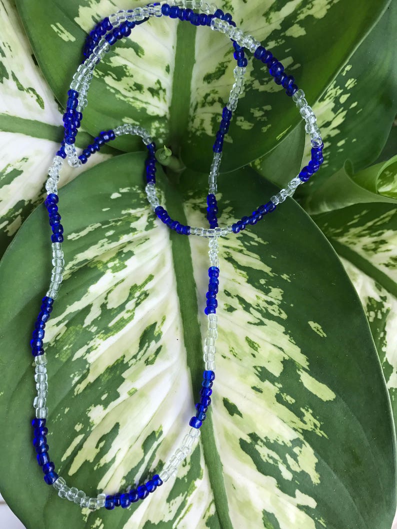 Yemaya the Goddess of the Sea Collar Yemaya Eleke Yoruba Etsy