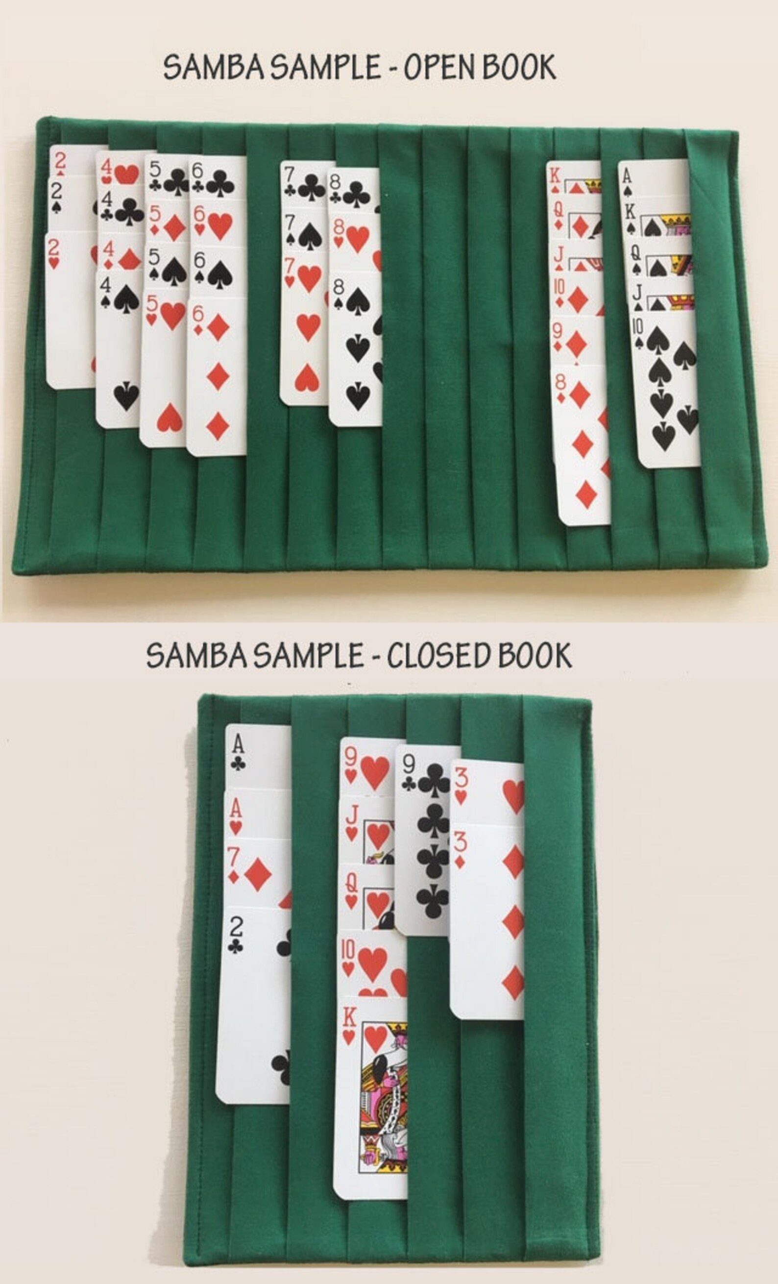 Samba Card Game Organizers Set of 2 Hand & Foot or Triple Etsy