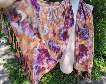 Ice-Dyed Scarf