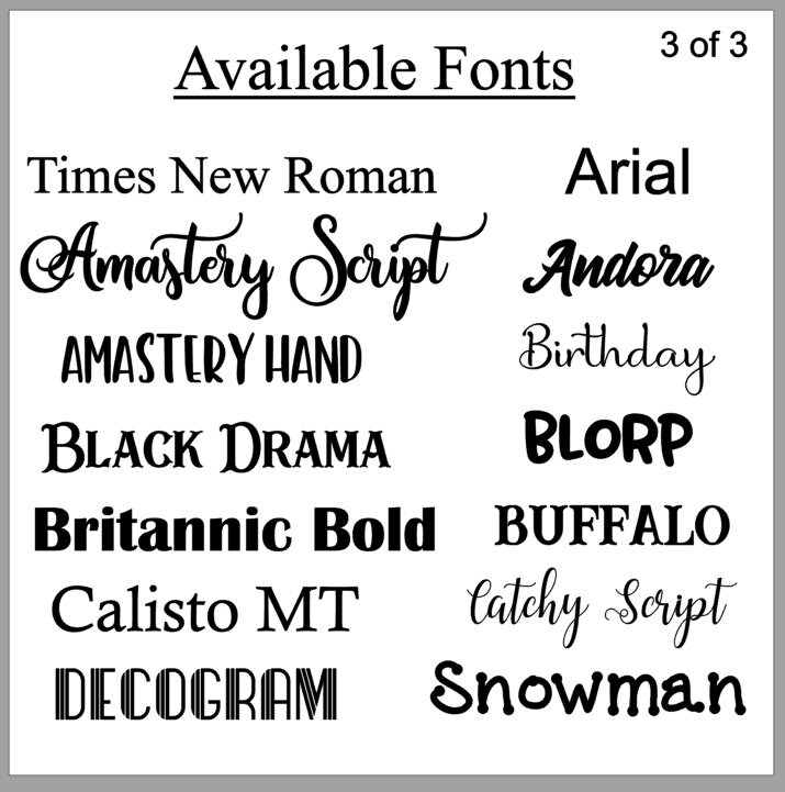 Name Decal Vinyl Name Decal Personalized Name Decal Custom Etsy