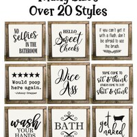 Country Bathroom - Etsy