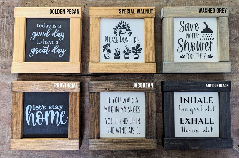 Rustic Bathroom Rules Sign / Bathroom Decor / Wood Bathroom Sign / Farmhouse Signs / Farmhouse Decor / Country Signs / Rustic Signs Bild 5