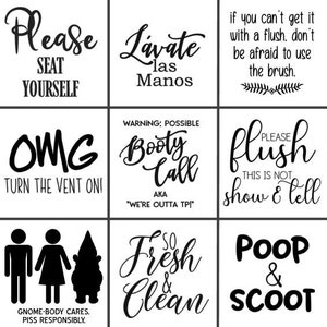 Funny Bathroom Signs, Wood Bathroom Sign, Bathroom Decor, Bathroom Humor, Framed Bathroom Sign, Farmhouse Bathroom, Bathroom Wall Decor