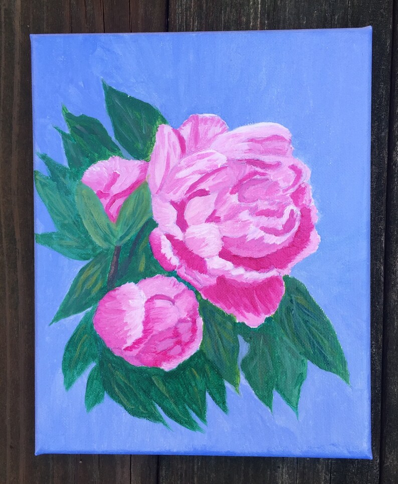 Pivoine Peinture Acrylique Originale Des Pivoines Sur La Etsy France pivoine-peinture-acrylique-originale-des-pivoines-sur-la-etsy-france