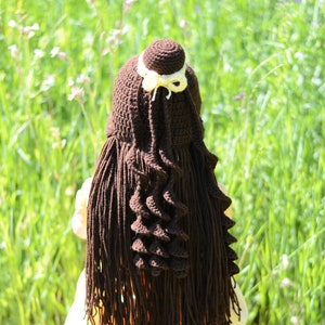 Crochet Belle hat pattern, princess hat pattern, crochet pattern