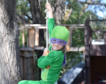 Ninja Turtle Hat, kids dress up hat, Halloween hat