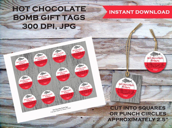 Bobber 2 Gift Tags