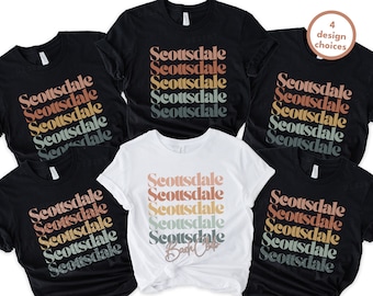 Scottsdale Bachelorette Party Shirts | Scottsdale Bach | Scottsdale Before the Veil | Bridal Party Shirts | Desert Bachelorette, Girls Trip