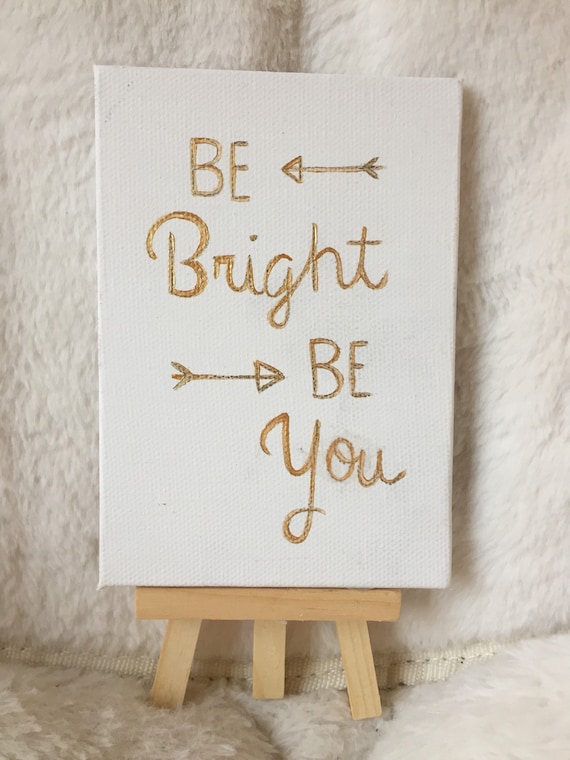 Be Bright Mini Canvas and Easel Set 