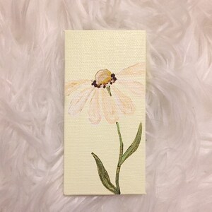 Daisy Mini Canvas Magnet