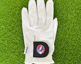 Stealie Golf Glove, Grateful Dead Golf Goods, Steal Your Face