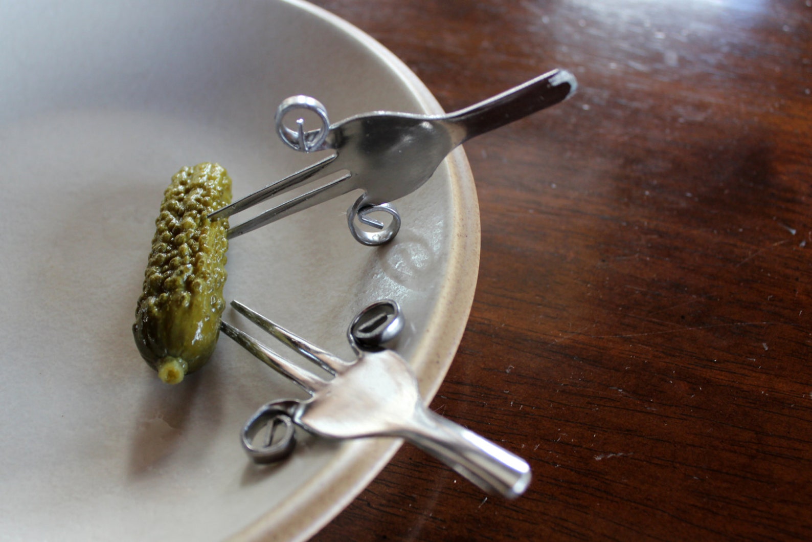 H'orderves / Relish Fork or Corn Cob Holders Set of 4 Etsy