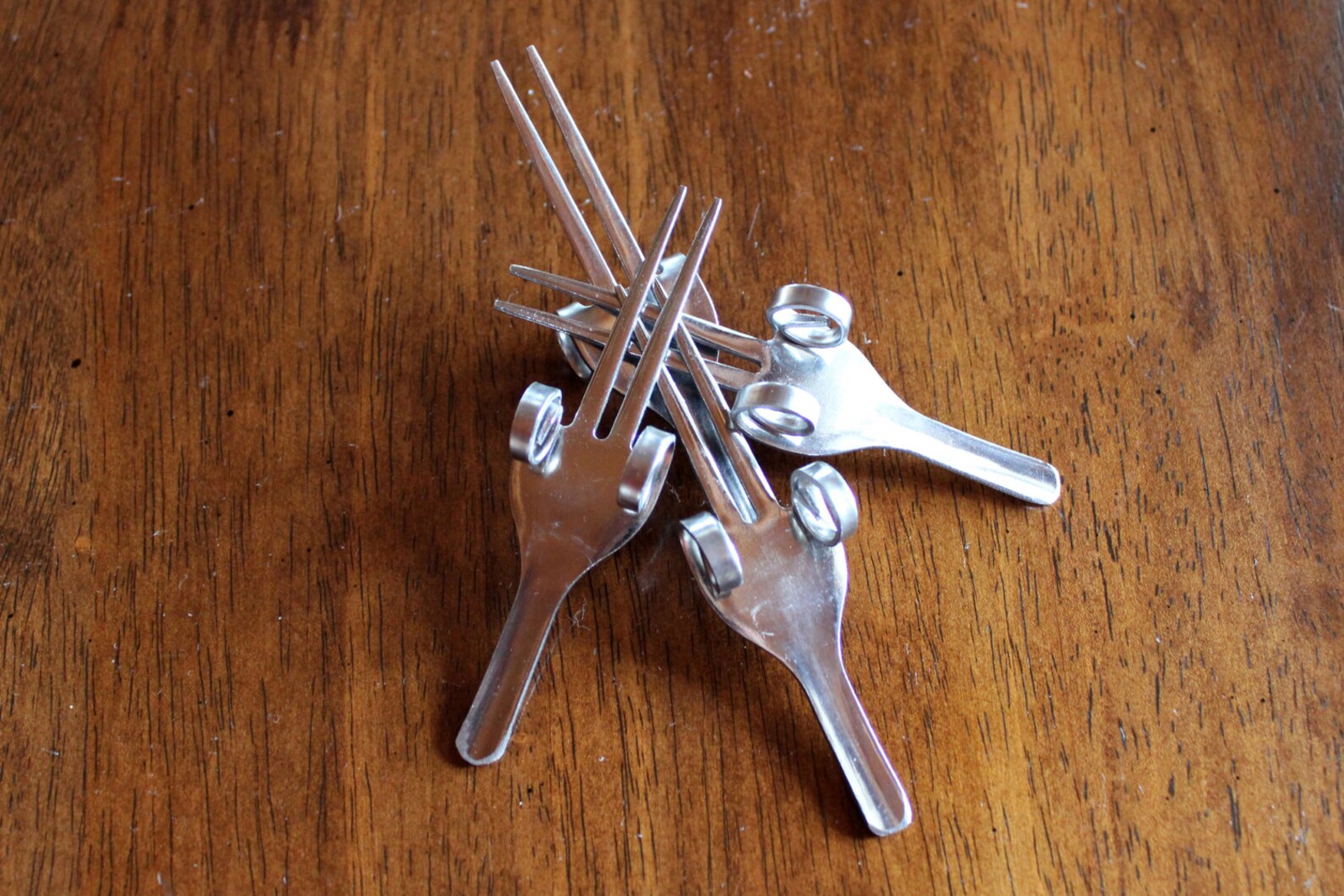 H'orderves / Relish Fork or Corn Cob Holders set of 4 Etsy