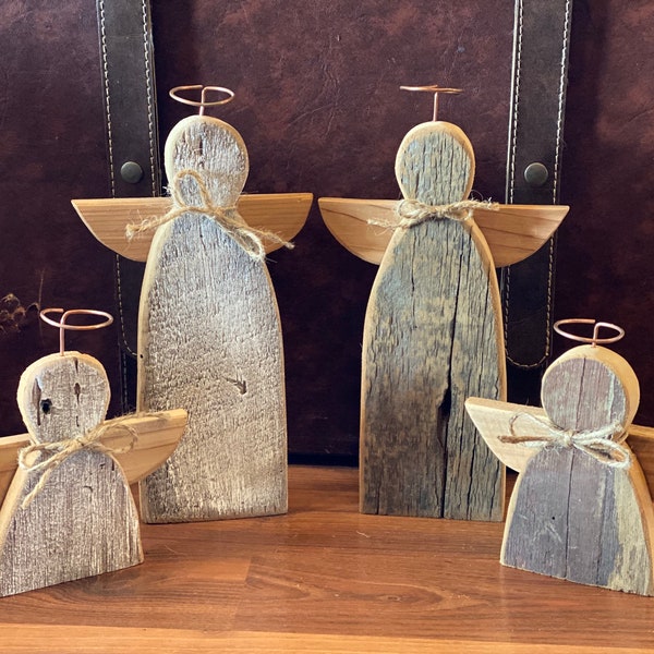 Rustic Barnwood Angel