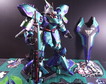 Sazabi personalizado con estilo Joker por encargo para el Reverendo