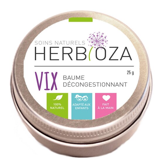 Baume Decongestionnant Vix Etsy