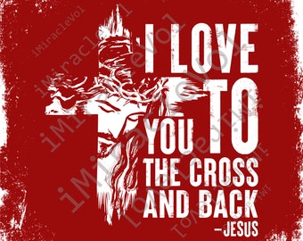 I Love You Jesus Etsy