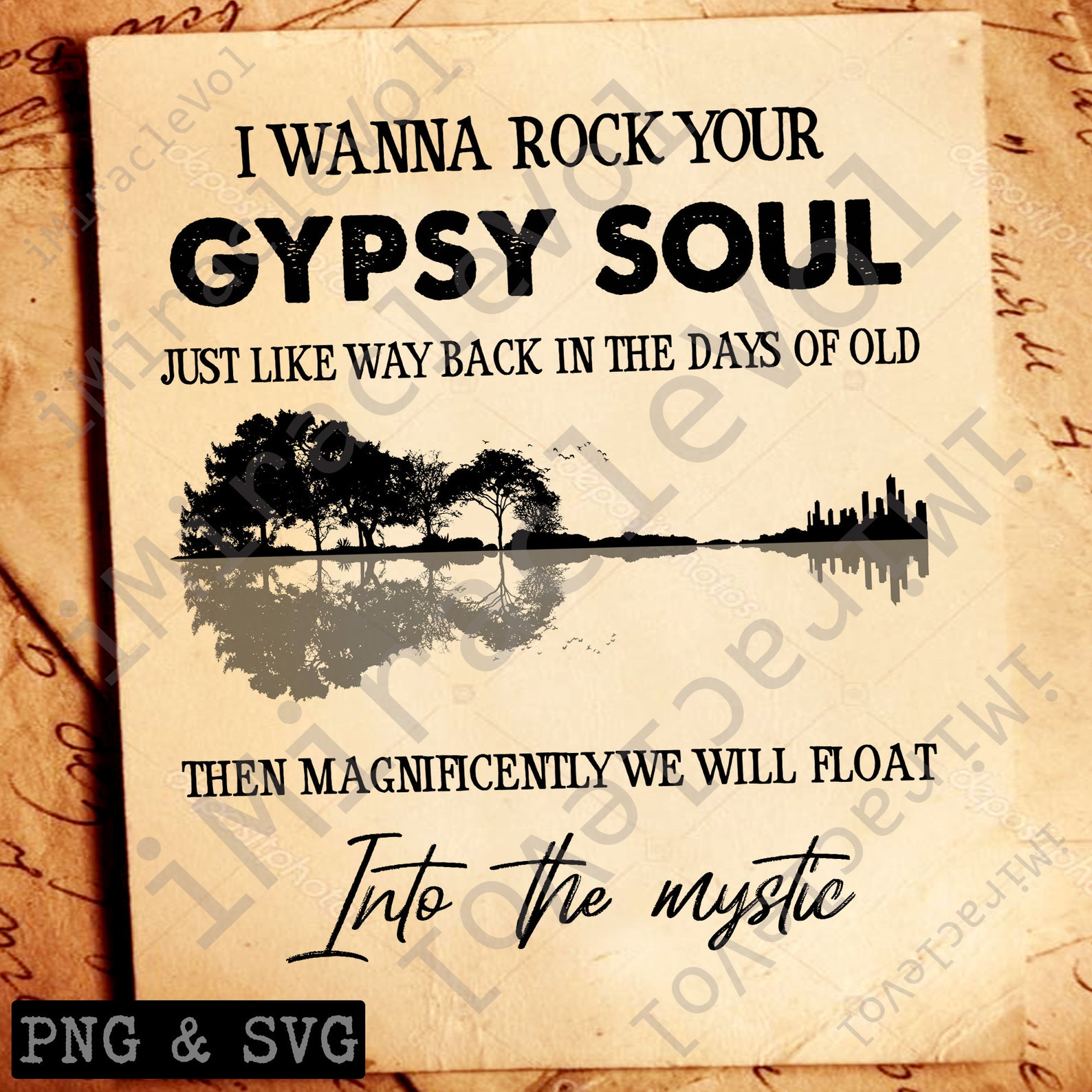 I Wanna Rock Your Gypsy Soul Png Svg Gypsy Soul Png SvgFree Etsy