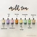 Boba Milk Tea Keychain, Bubble Tea Drink Keychain 