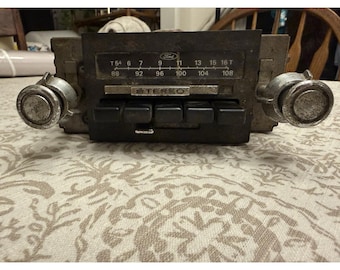 Camion radio stéréo FM d'origine Ford Am ?  Voitures classiques des années 70 et 80 vendues en l'état