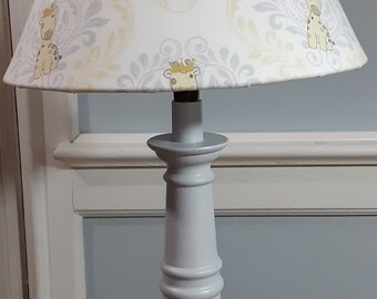 yellow nursery lamp