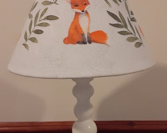 fox lamp nursery