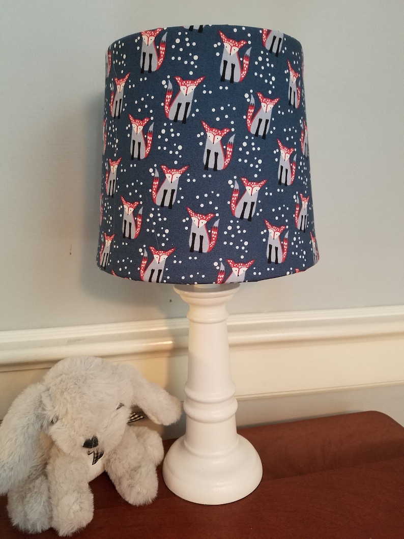 woodland theme nursery lamp