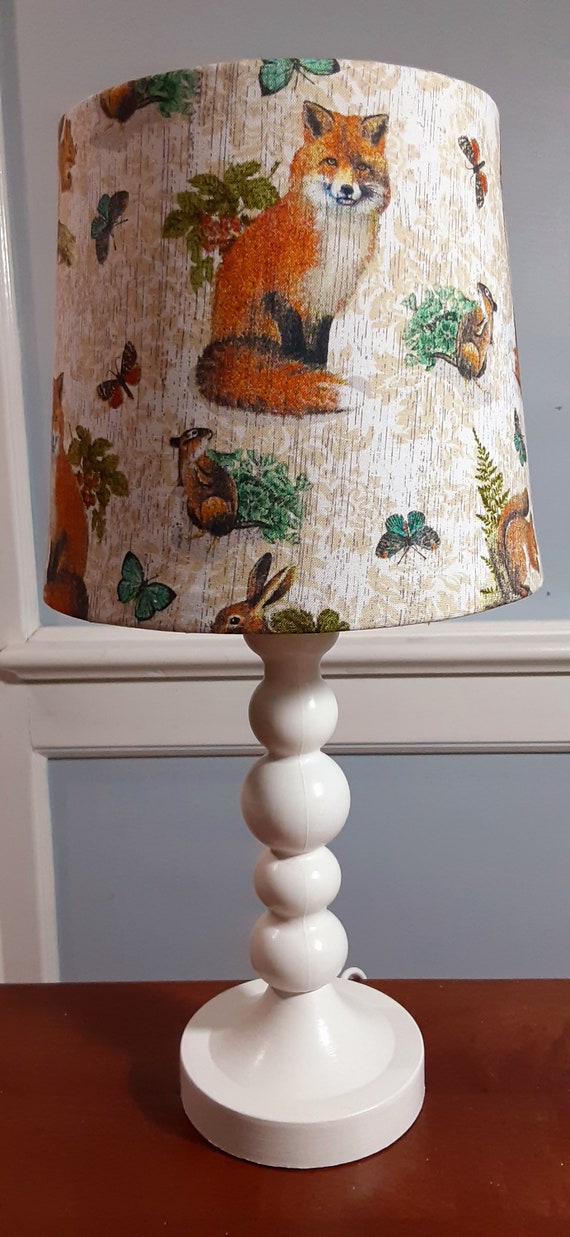 woodland theme nursery lamp