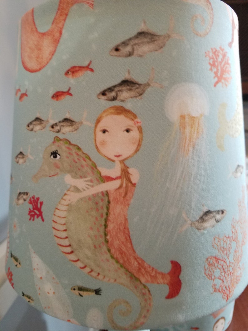 child/'s bedroom lamp seahore beach house lamp baby gift mermaid nurserychild/'s lamp baby mermaid lamp Mermaid accent lamp