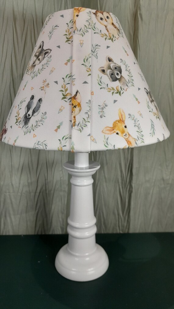 Raccoon lamp top