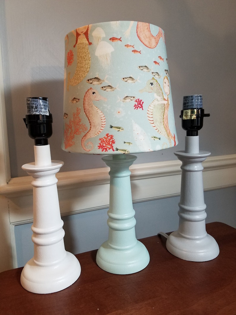 child/'s bedroom lamp seahore beach house lamp baby gift mermaid nurserychild/'s lamp baby mermaid lamp Mermaid accent lamp